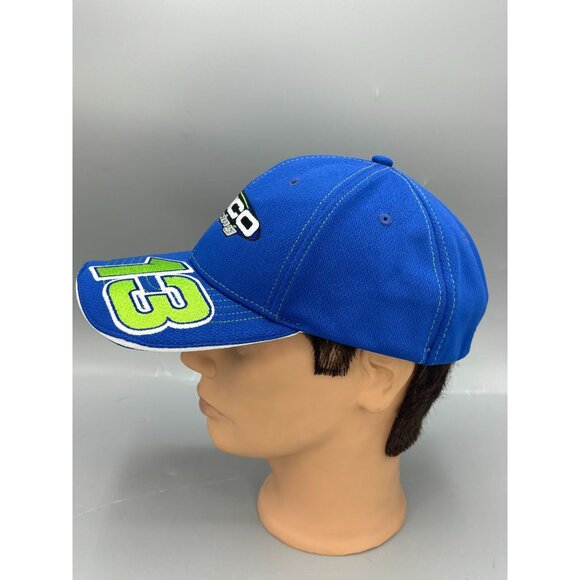 Geico Racing Casey Mears Hat Blue Adjustable Baseball Cap # 13 Motorsports - Picture 5 of 8